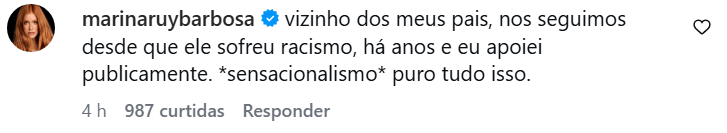 Marina Ruy Barbosa se pronuncia sobre rumor de affair com Vini Jr.