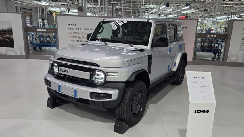 SUV híbrido iCaur V25 será vendido no Brasil em 2027